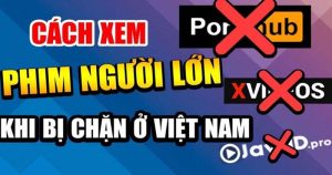 cách vào Xvideos, Pornhub, Xnxx ở Việt Nam